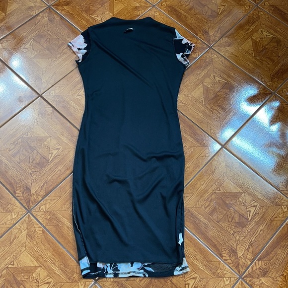 Gently used Large Fashion Nova Mesh Floral Midi - Picture 10 of 10